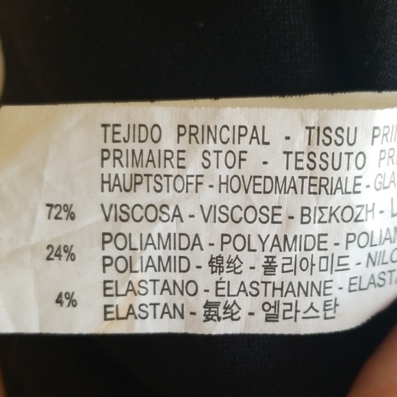 Zara Trafaluc Black Form Fitting Mini Dress - Picture 4 of 8